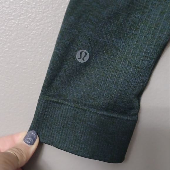 Lululemon Men's NWOT Surge Warm Sweater front zipper pockets NO Hood/Thumbhole - Picture 8 of 16